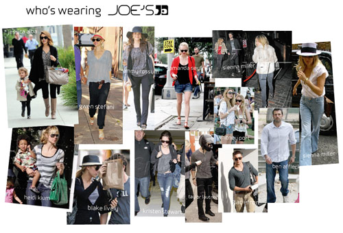 Celebrities In Joes Jeans Clothing