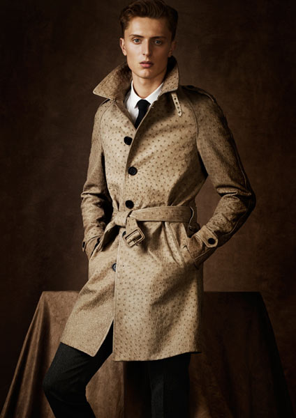 Mens Burberry Alligator Trench Coat – Tradingbasis